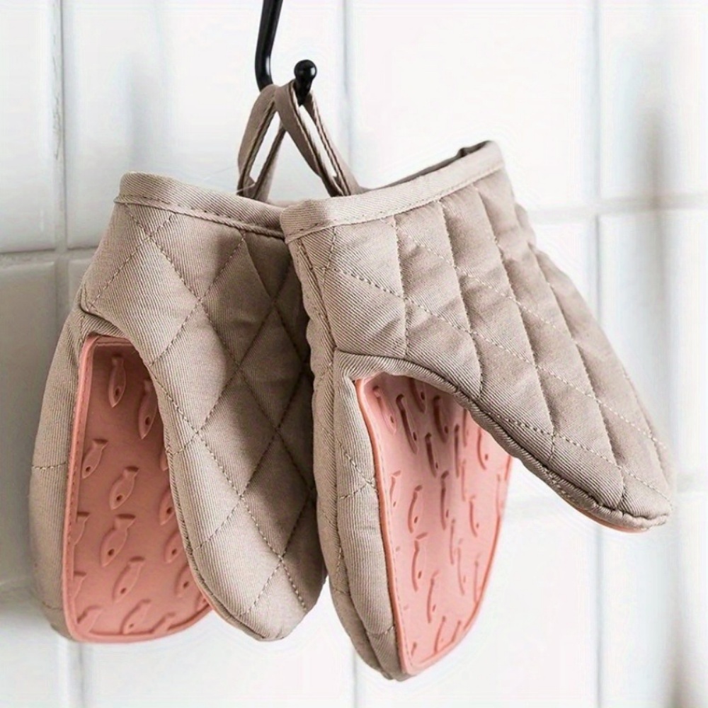 1PC Fish Shaped Silicone Anti  - Oven Mitt Silicone recension och pris