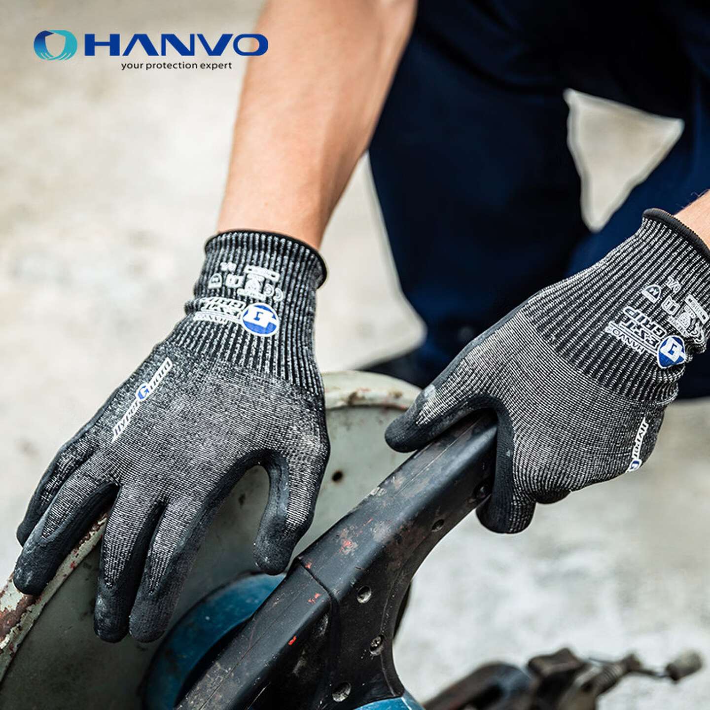 Level 5 Cut Resistant Safety W - Work Glove Impact recension och pris