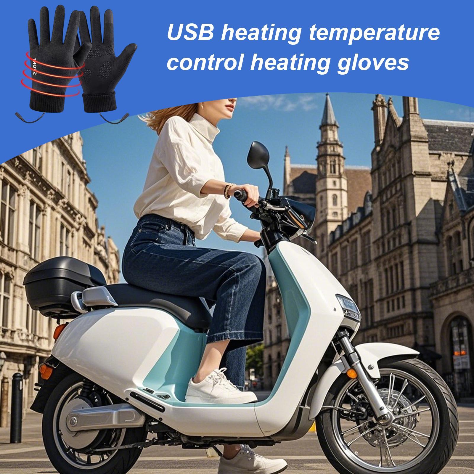 Heated Ski Gloves USB Heated W - Ski Glove Waterproof recension och pris
