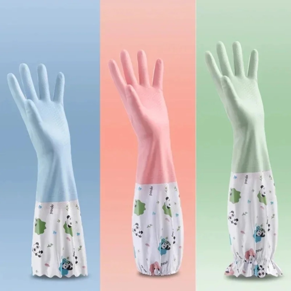 Women's Waterproof Rubber Kitc - Dish Glove Rubber recension och pris