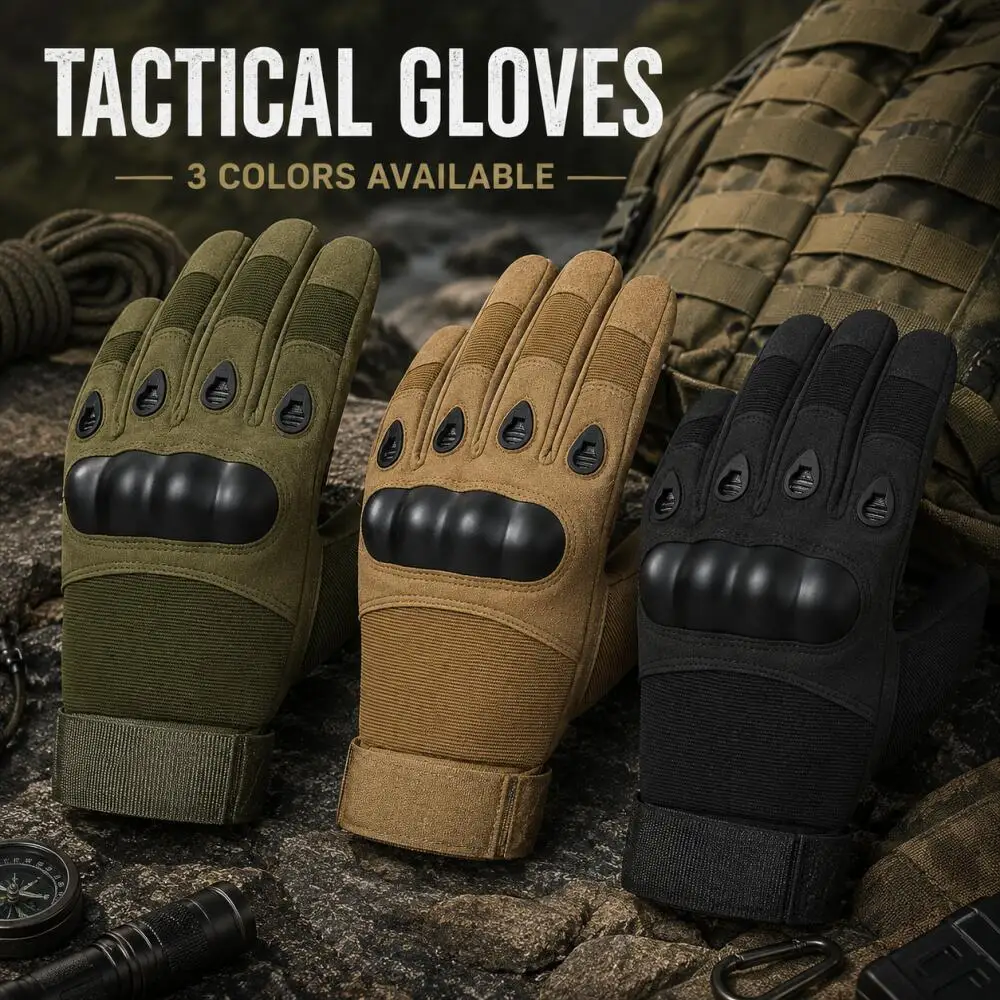 Hard Impact-Resistant Tactical - Work Glove Impact recension och pris