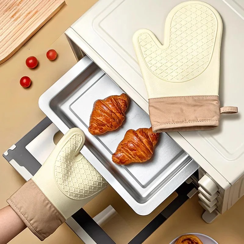 1PC Heat-Resistant Silicone Ov - Oven Mitt Silicone recension och pris