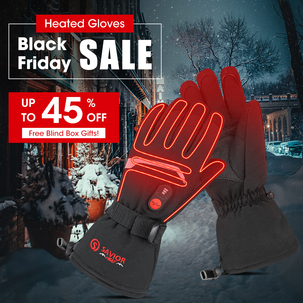 SNOW DEER Winter Heated Gloves - Ski Glove Waterproof recension och pris