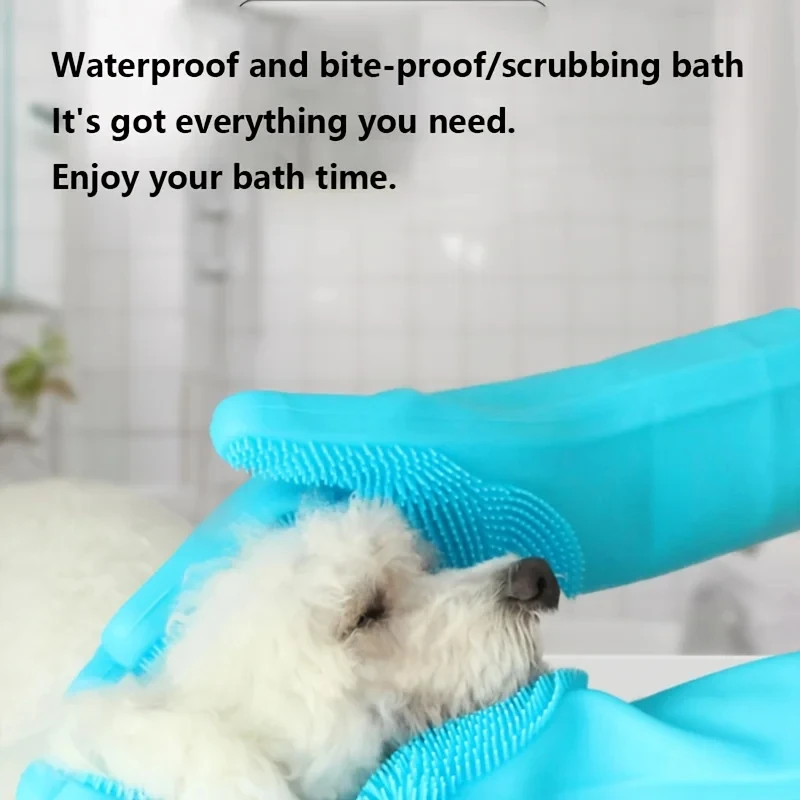 Pet Grooming Cleaning Gloves D - Rubber Glove Cleaning recension och pris