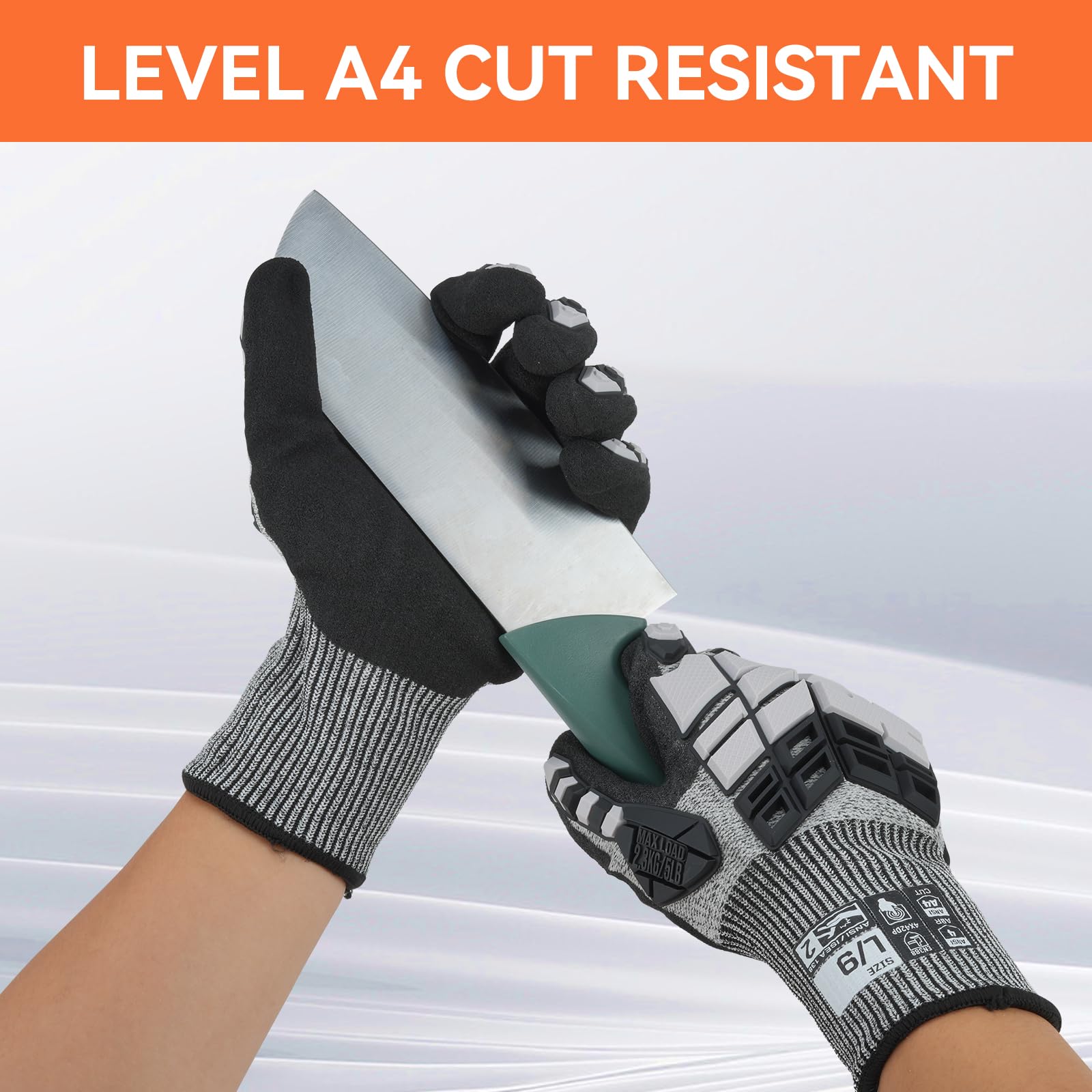 Anti-Impact Gloves With Cut-Re - Work Glove Impact recension och pris